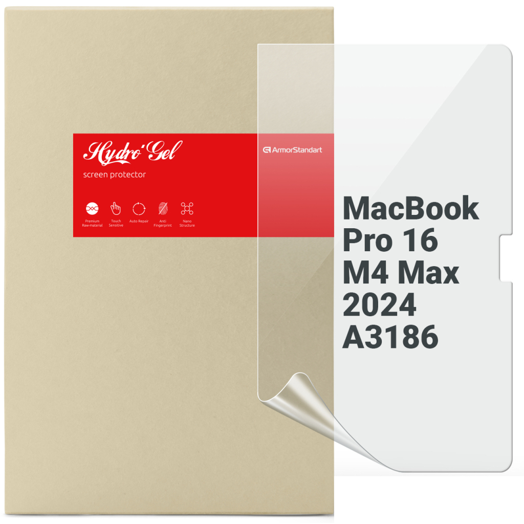 Плівка захисна Armorstandart MacBook Pro 16 M4 Max 2024 A3186 (ARM83281) - зображення 1