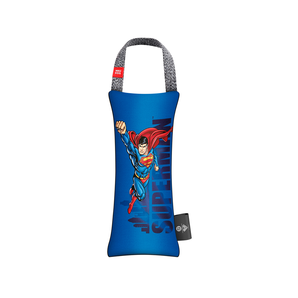 Іграшка для собак WAUDOG Fun з пискавкою "Сила Супермена" L (631-1079) - зображення 1