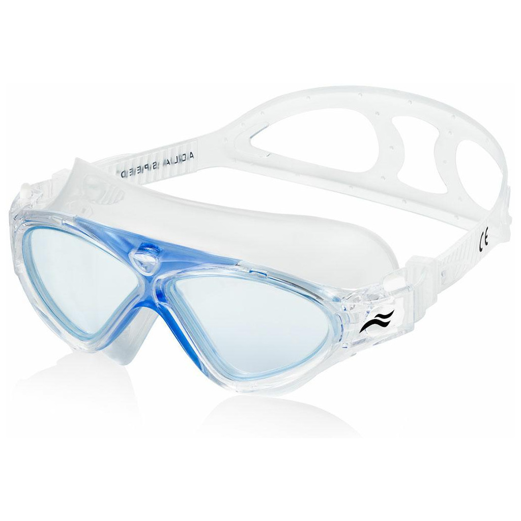 Окуляри для плавання Aqua Speed Zefir 079-01 5870 блакитний/прозорий OSFM (5908217658708) - зображення 1