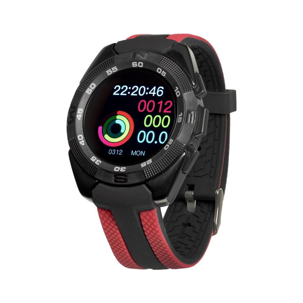 Смарт-годинник Gelius Pro GP-L3 (URBAN WAVE) Black/Red - зображення 3
