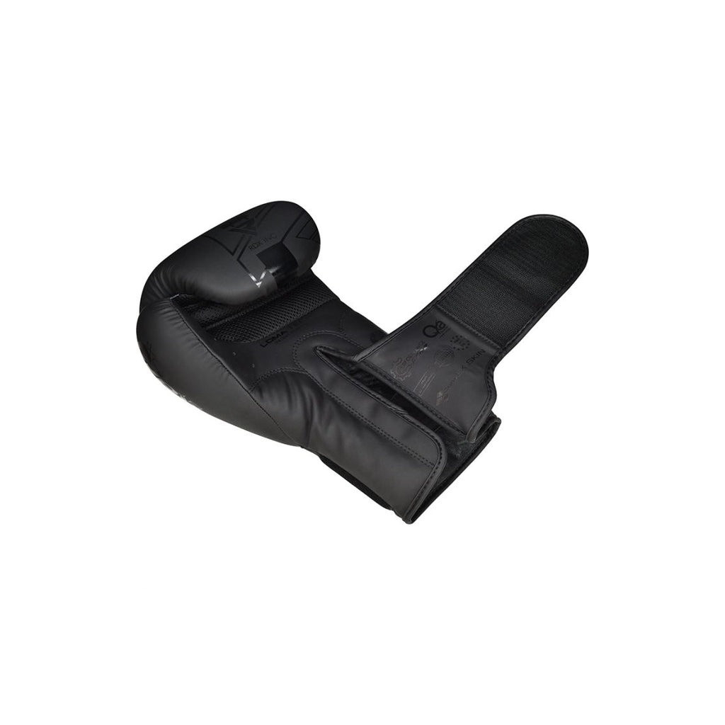 Боксерські рукавички RDX F6 Kara Matte Black 6 унцій (BGR-F6MB-6OZ) - зображення 6