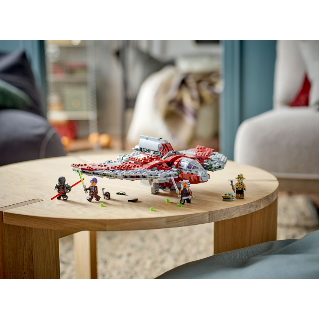 Конструктор LEGO Star Wars Шатл джедаїв T-6 Асоки Тано 601 деталь (75362) - зображення 10