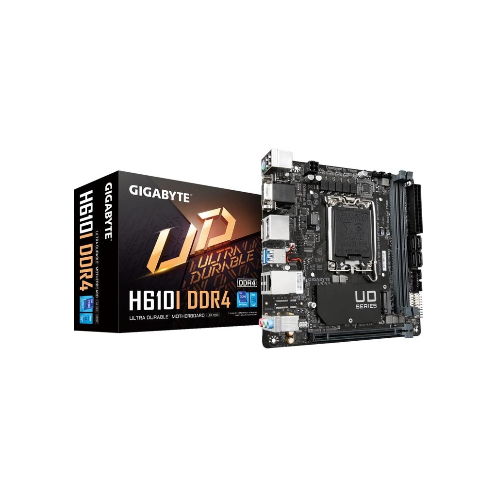 Материнська плата GIGABYTE H610I DDR4 - изображение 2