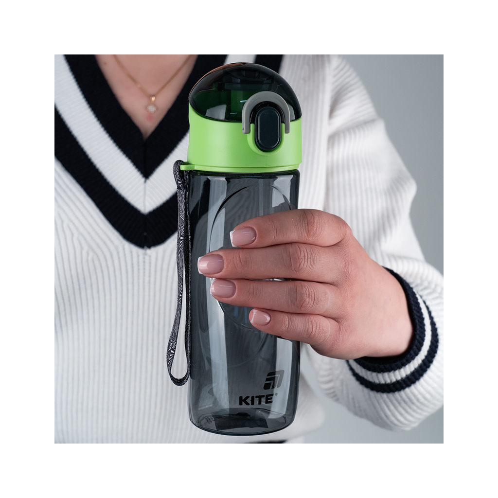 Поїльник-непроливайка Kite 530 мл, сіра (K25-400-2) - зображення 5