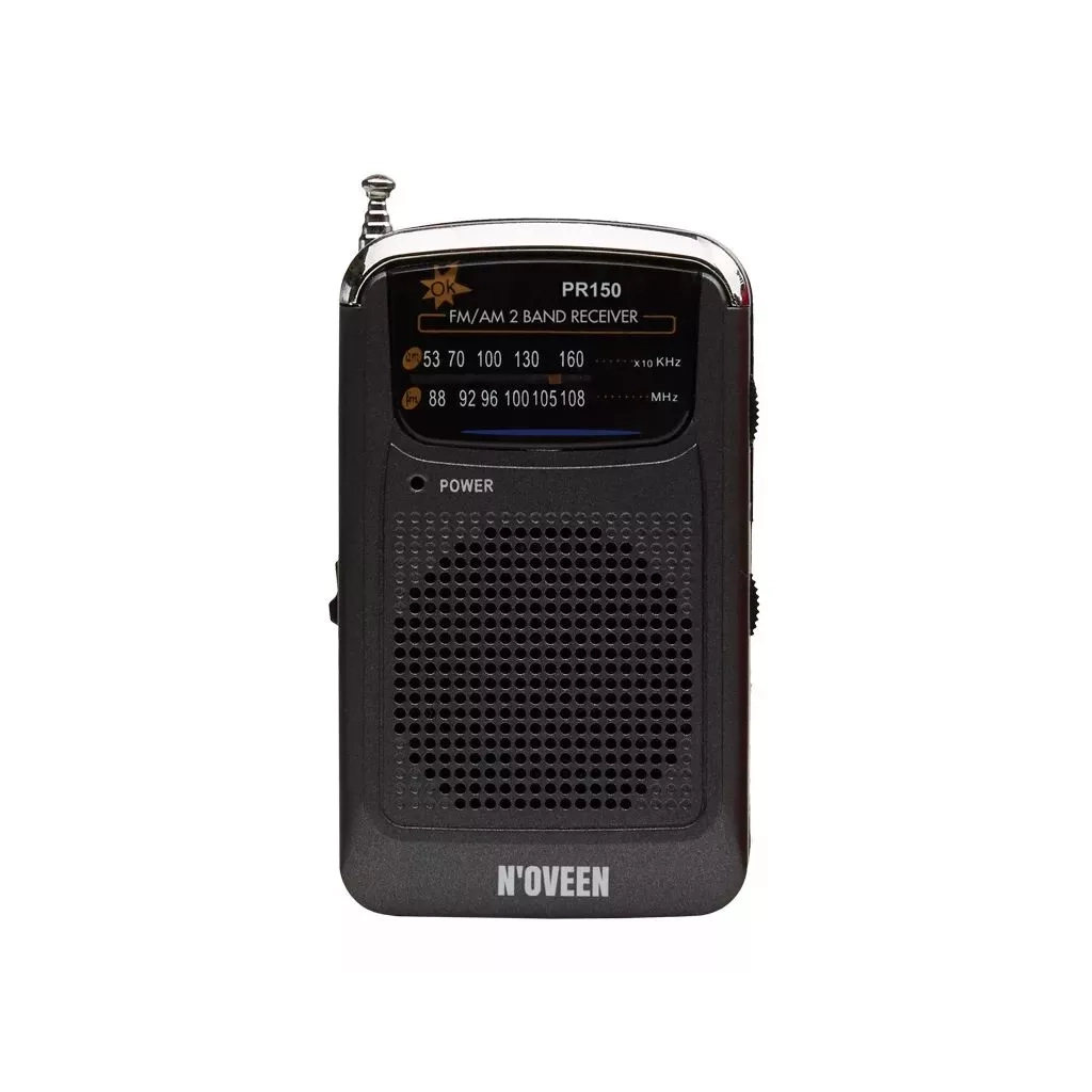 Портативний радіоприймач N'oveen PR150 Black (RL070855) - зображення 1