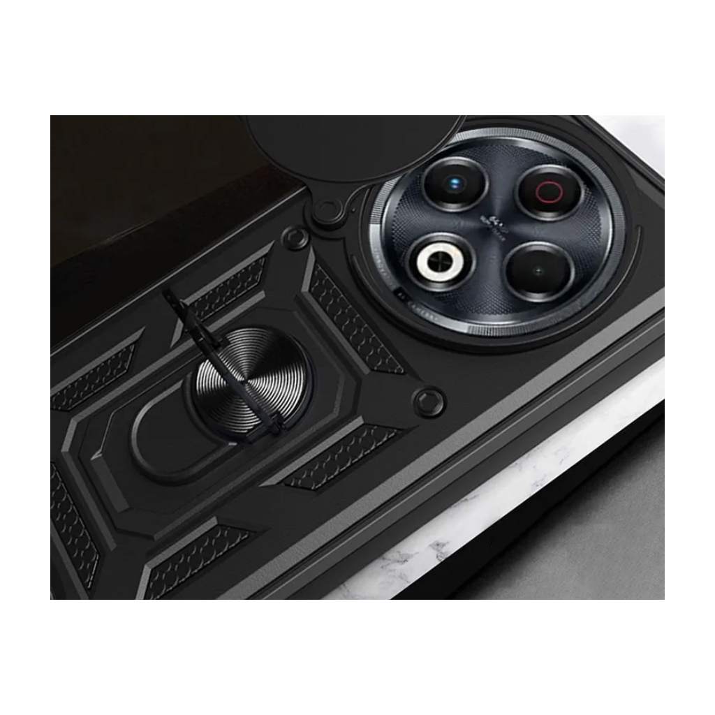 Чохол до мобільного телефона BeCover Military Tecno Spark 30 (KL6) Black (713541) - зображення 5