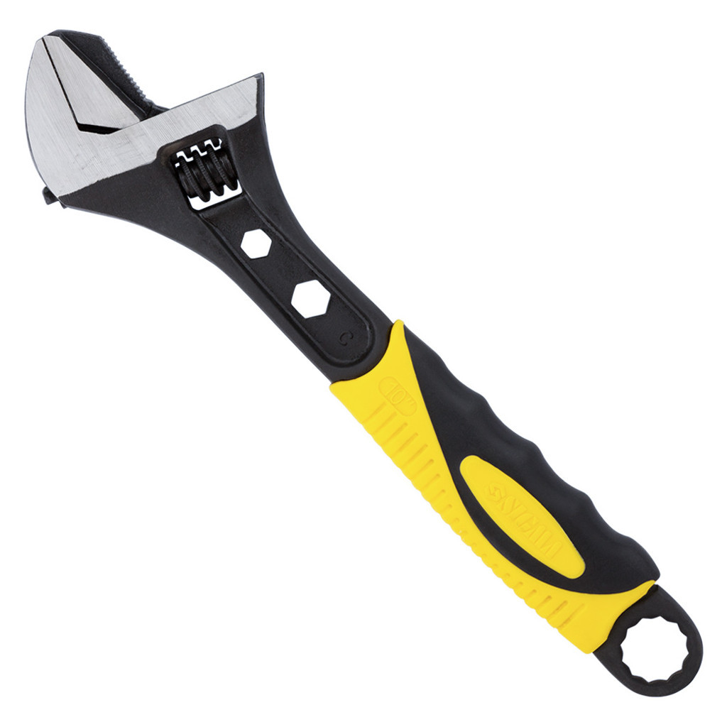 Ключ Sigma розвідний з переставною губкою 250мм, 0-35мм CrV (TPR) (4100931) - зображення 4