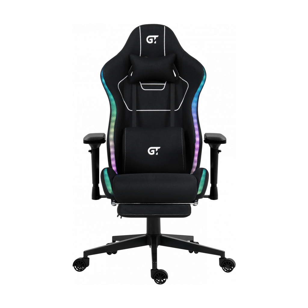Крісло ігрове GT Racer X-2306 Black (X-2306 Fabric Black L) - зображення 3