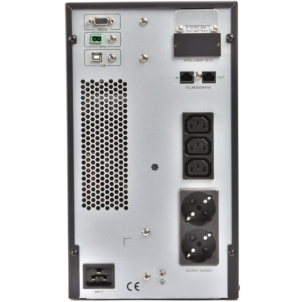 Пристрій безперебійного живлення EnerGenie EG-UPSO-2000, 2000VA (EG-UPSO-2000) - зображення 2