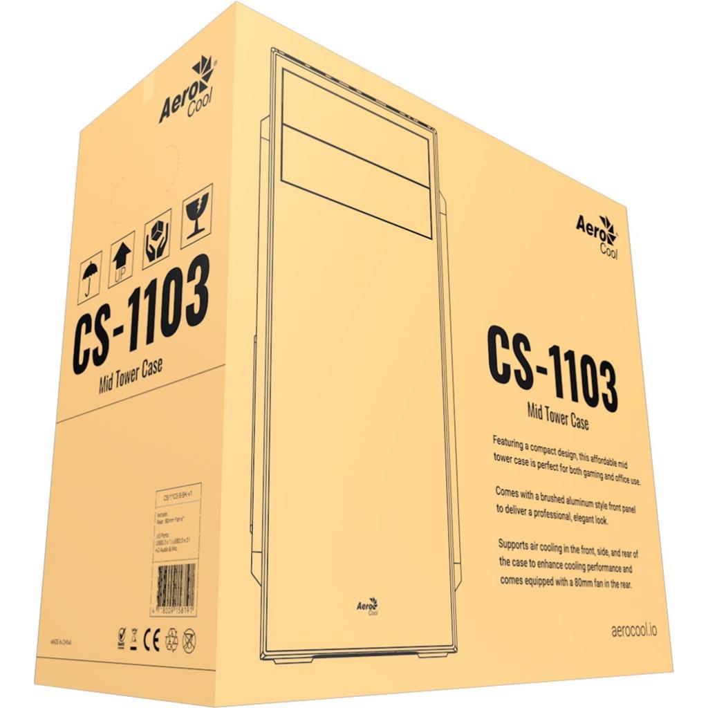 Корпус AeroCool CS-1103+VX 500 PLUS (4718009159051) - зображення 10
