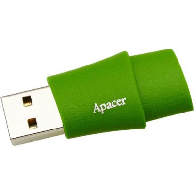 USB флеш накопичувач Apacer 32GB AH153 Green RP USB 3.0 (AP32GAH153G-1) - зображення 2