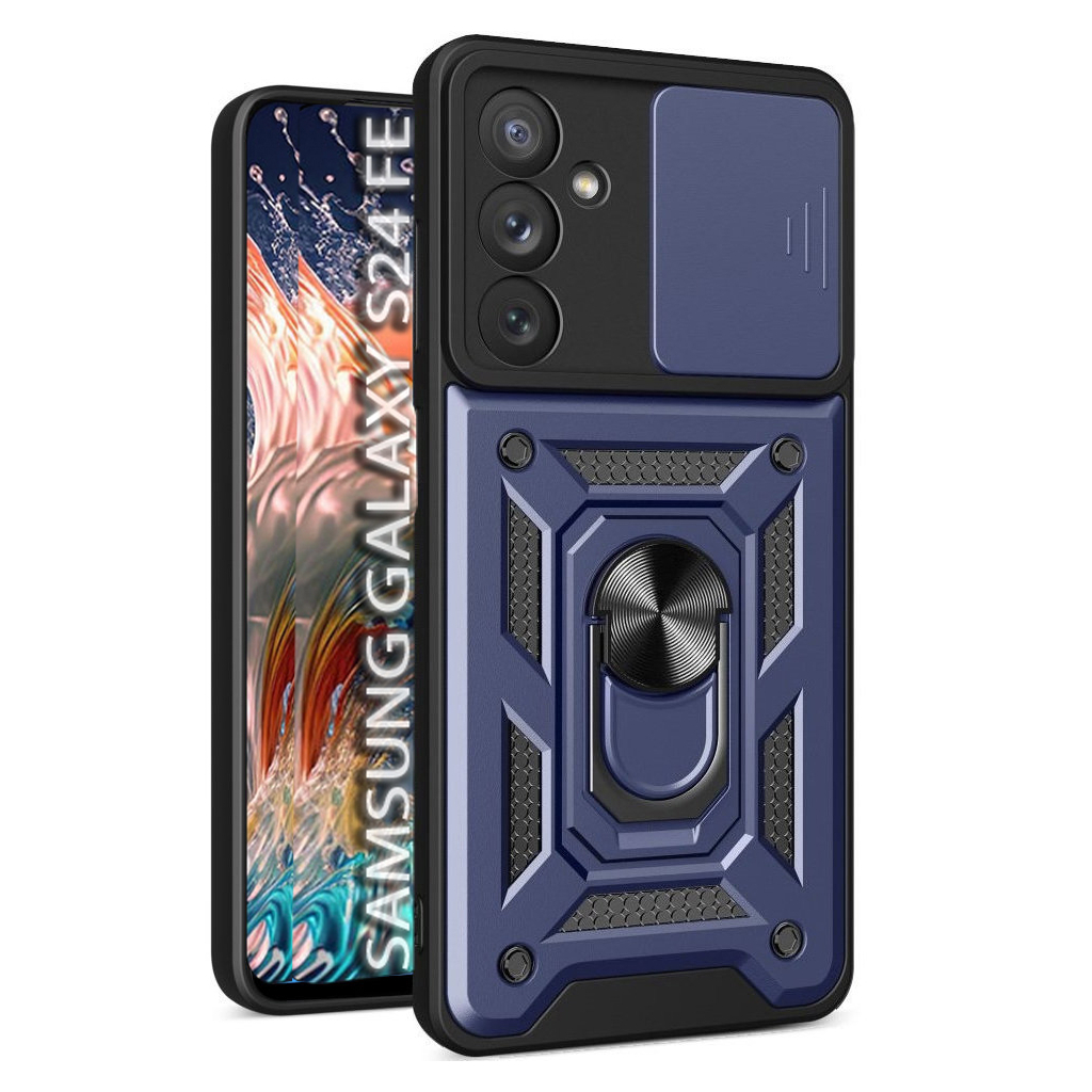 Чохол до мобільного телефона BeCover Military Samsung Galaxy S24 FE SM-S721 Blue (713072) - зображення 1