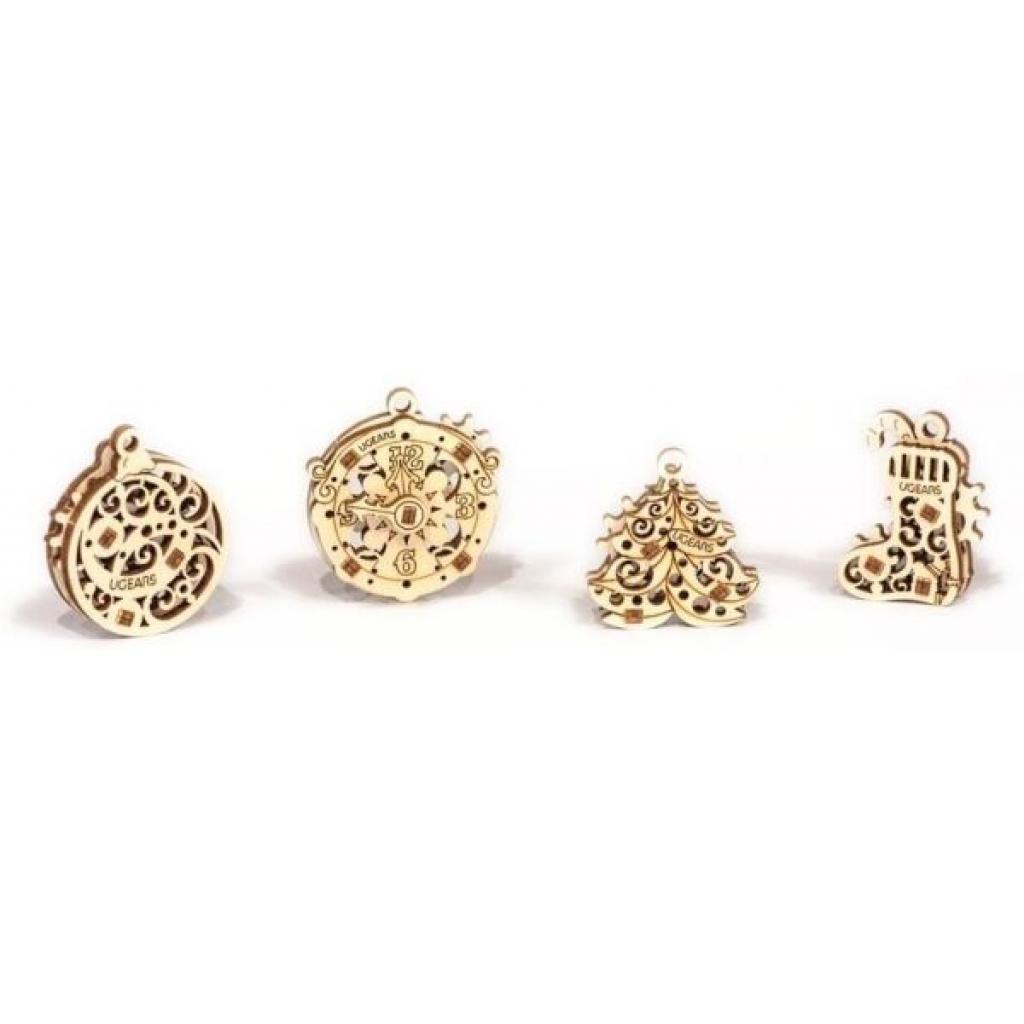 Збірна модель Ugears механічний Фіджет Новорічна магія (70043) - зображення 1