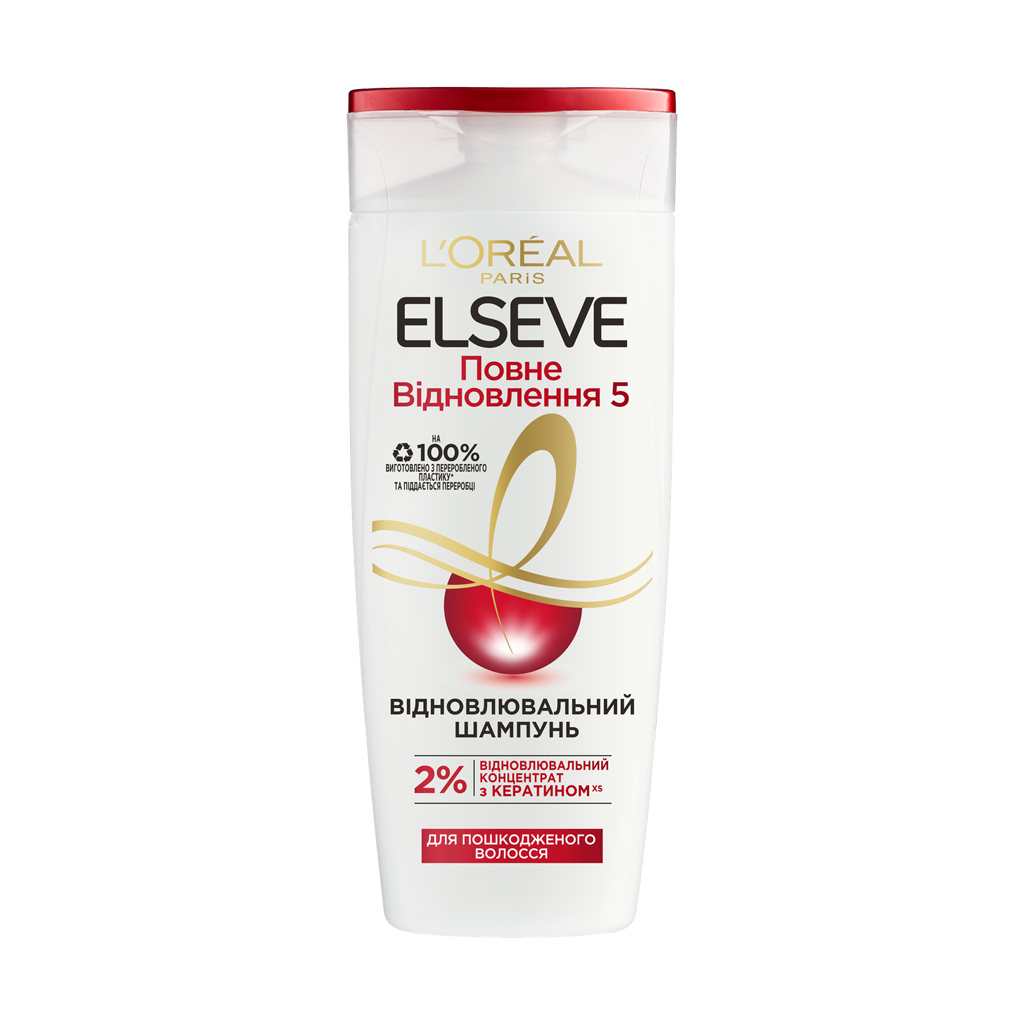 Шампунь Elseve Повне Відновлення 5 для пошкодженого волосся 400 мл (3600521705872) - зображення 1