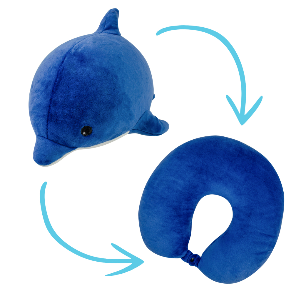 Подушка Home Line дорожня трансформер "Дельфін" (160431) - зображення 1