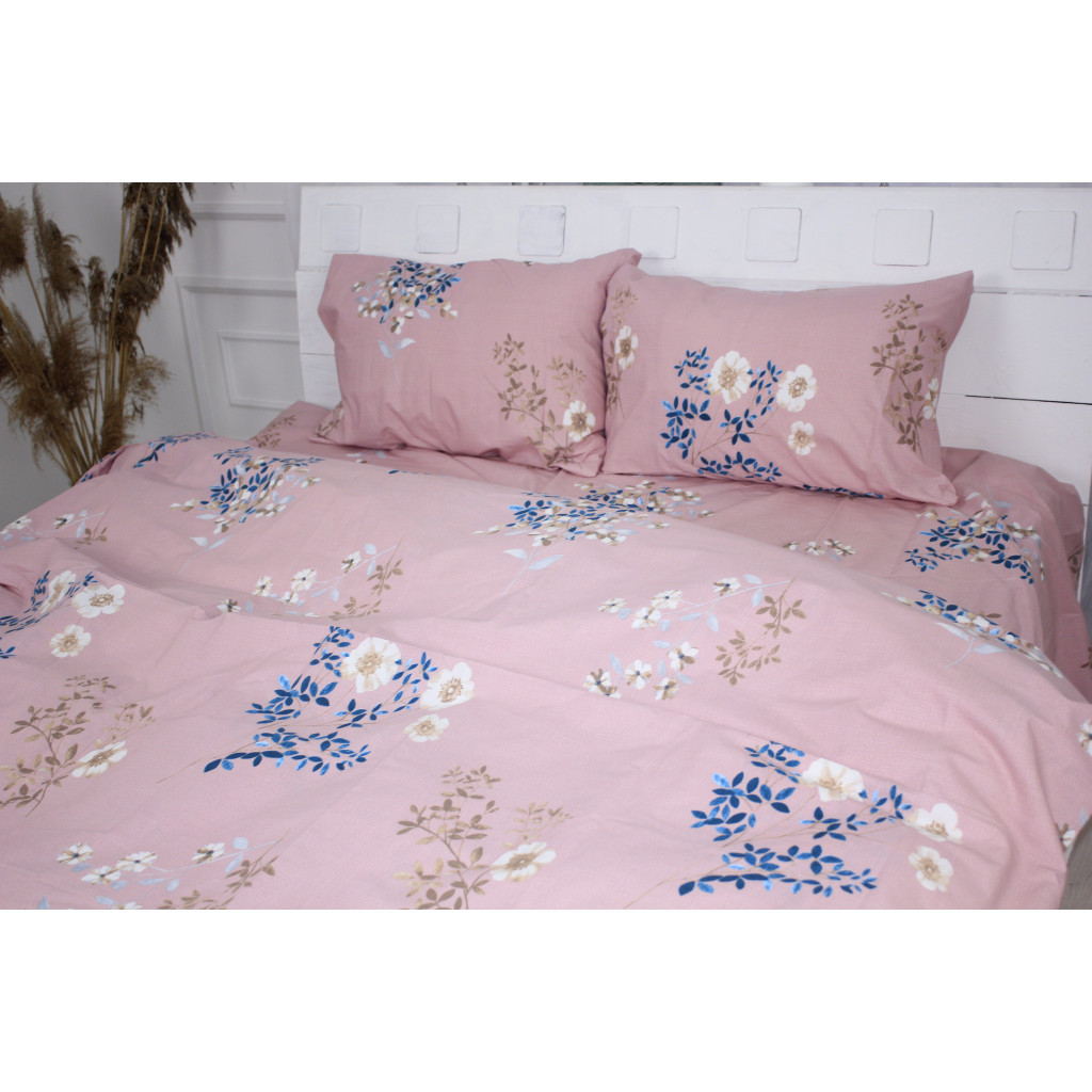 Постільна білизна MirSon Бязь Premium 17-0439 Pink split 220х240 (2200003001860) - зображення 3