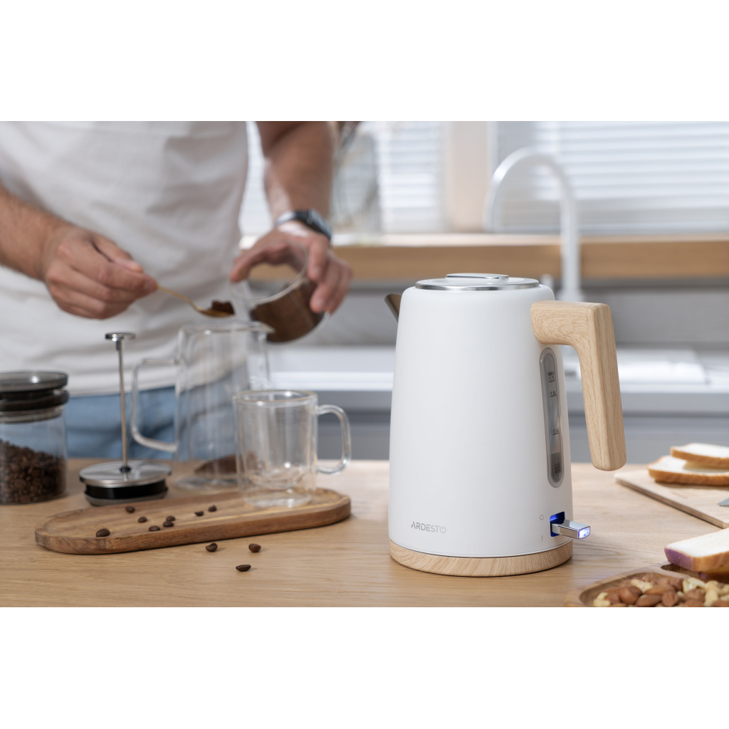 Електрочайник Ardesto EKL-F420WWD - изображение 10