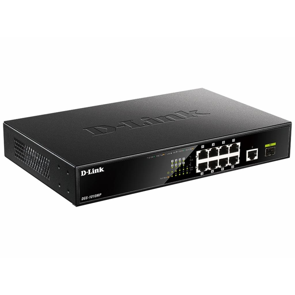 Комутатор мережевий D-Link DGS-1010MP - зображення 3