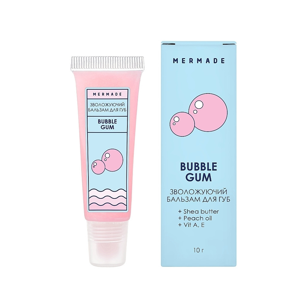 Бальзам для губ Mermade Bubble Gum 10 г (4820241301256) - зображення 1