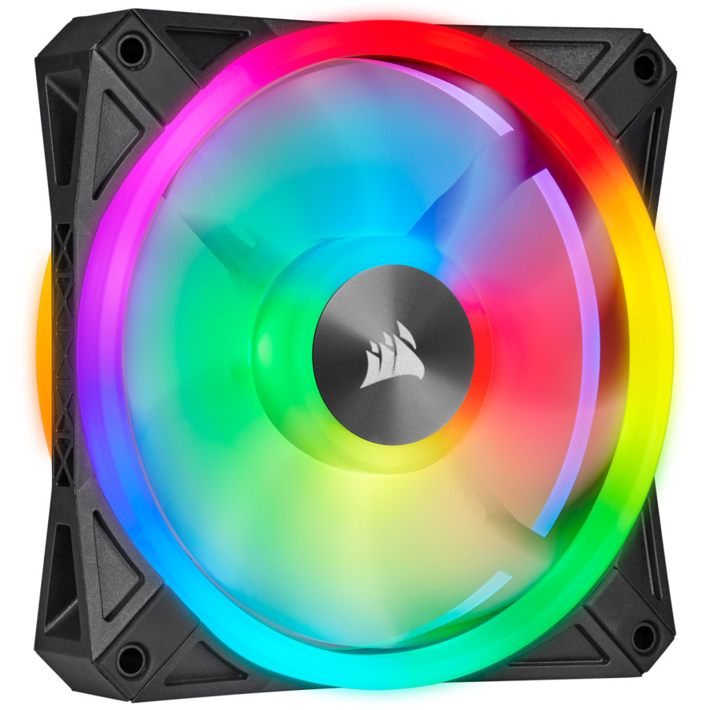 Кулер до корпусу Corsair iCUE QL120 RGB 3 Fan Pack (CO-9050098-WW) - зображення 12