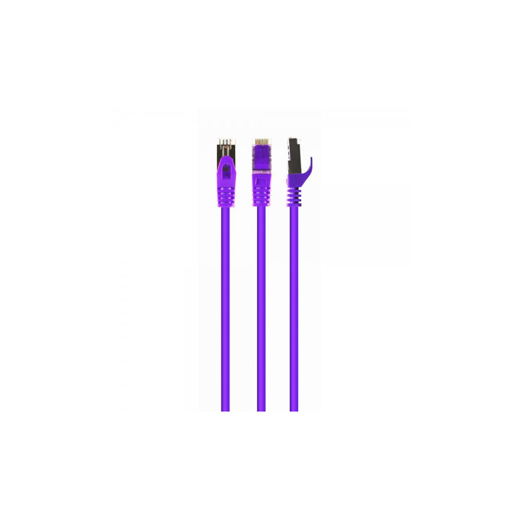 Патч-корд Cablexpert 20м S/FTP Cat 6A CU LSZH violet (PP6A-LSZHCU-V-20M) - зображення 1