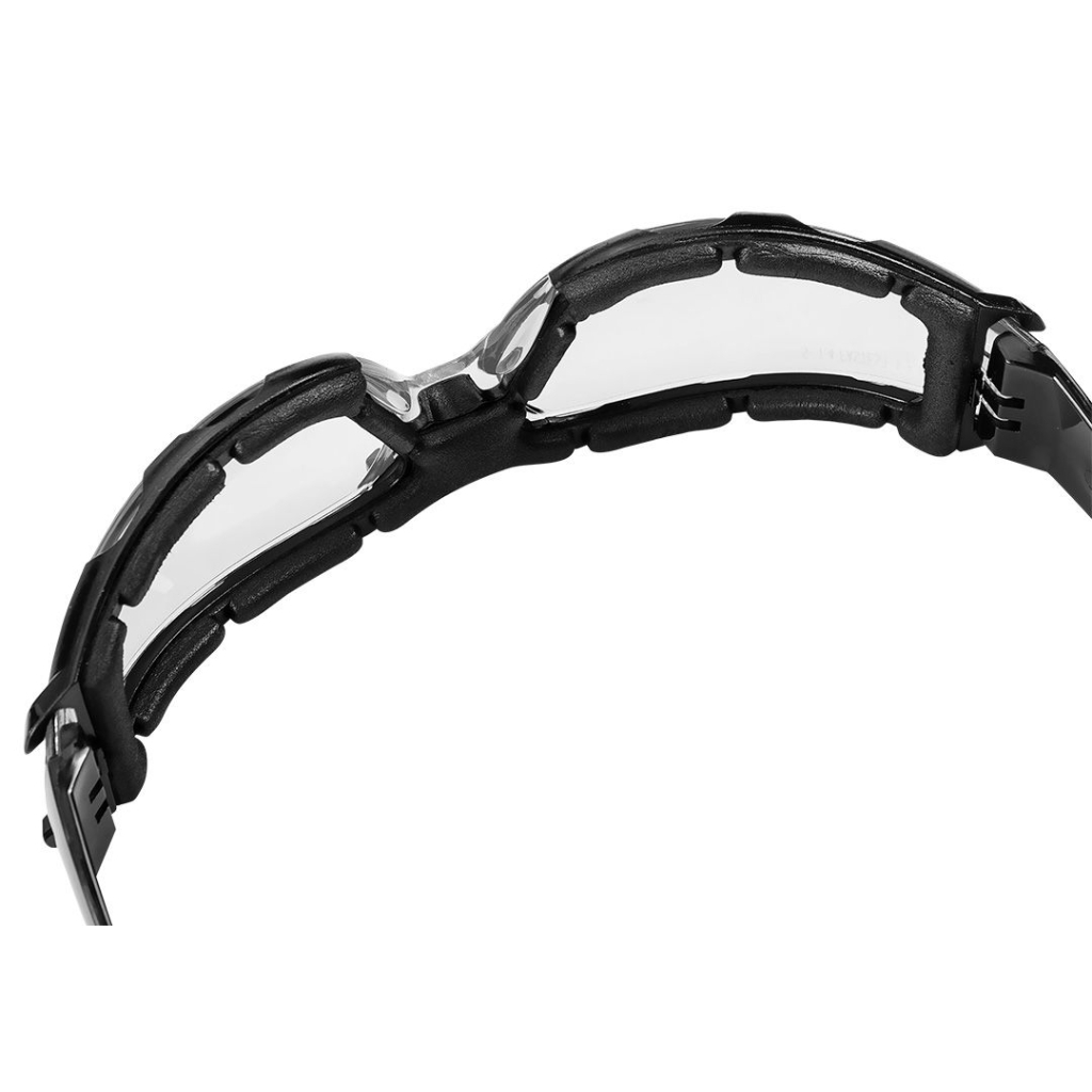 Захисні окуляри Neo Tools протиосколкові,клас захисту FT,резинові дужки,полікарбонат,прозорі (97-520) - зображення 7