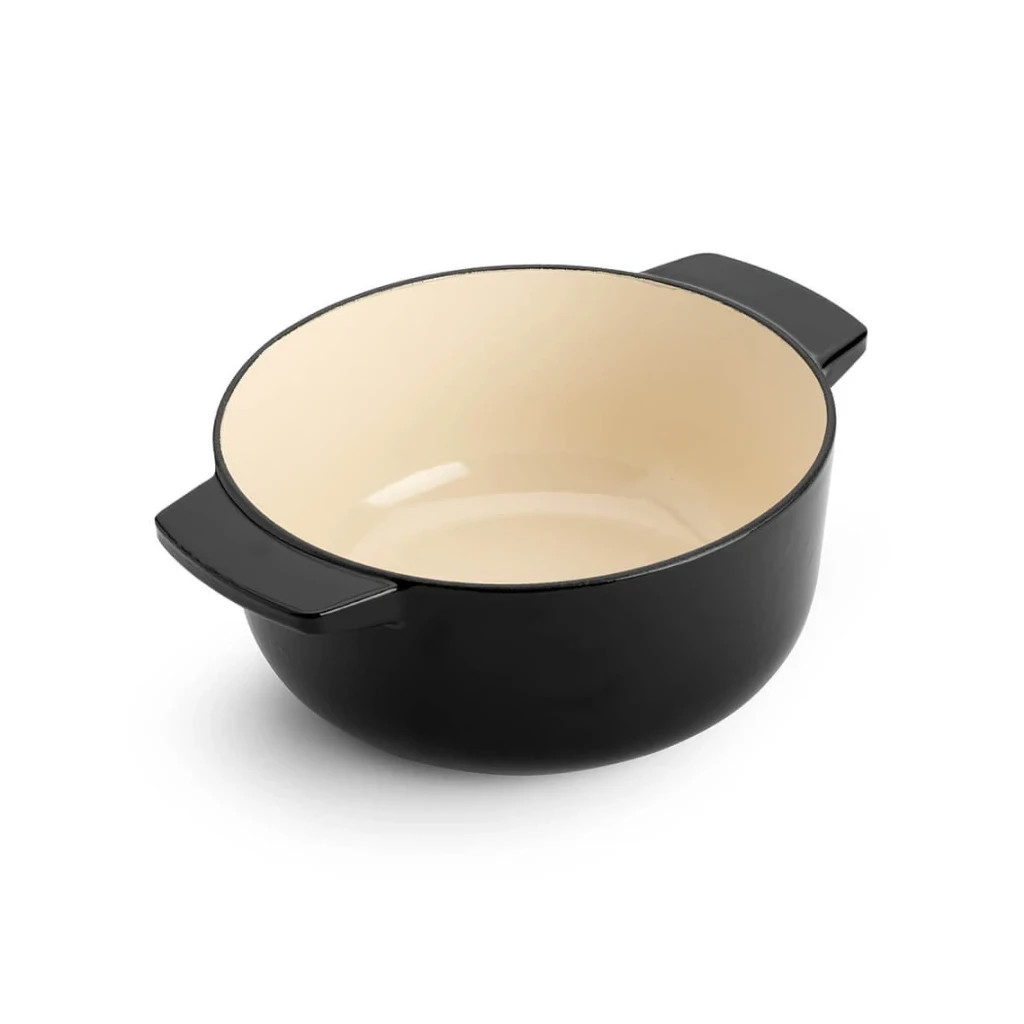 Каструля KitchenAid чавунна з кришкою 3,3 л Чорна (CC006058-001) - зображення 4