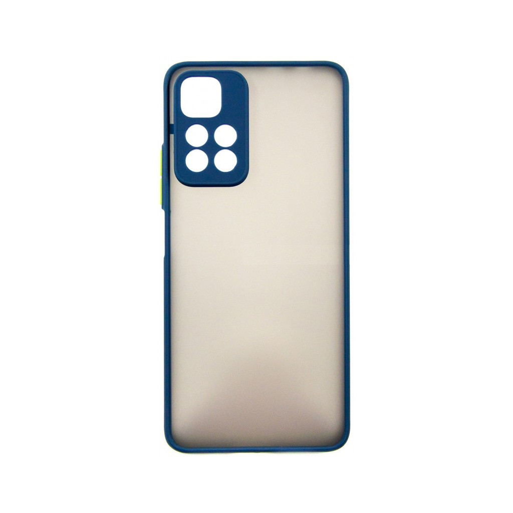Чохол до мобільного телефона Dengos Kit for Xiaomi Redmi Note 11 Pro case + glass (Blue) (DG-KM-31) - зображення 2