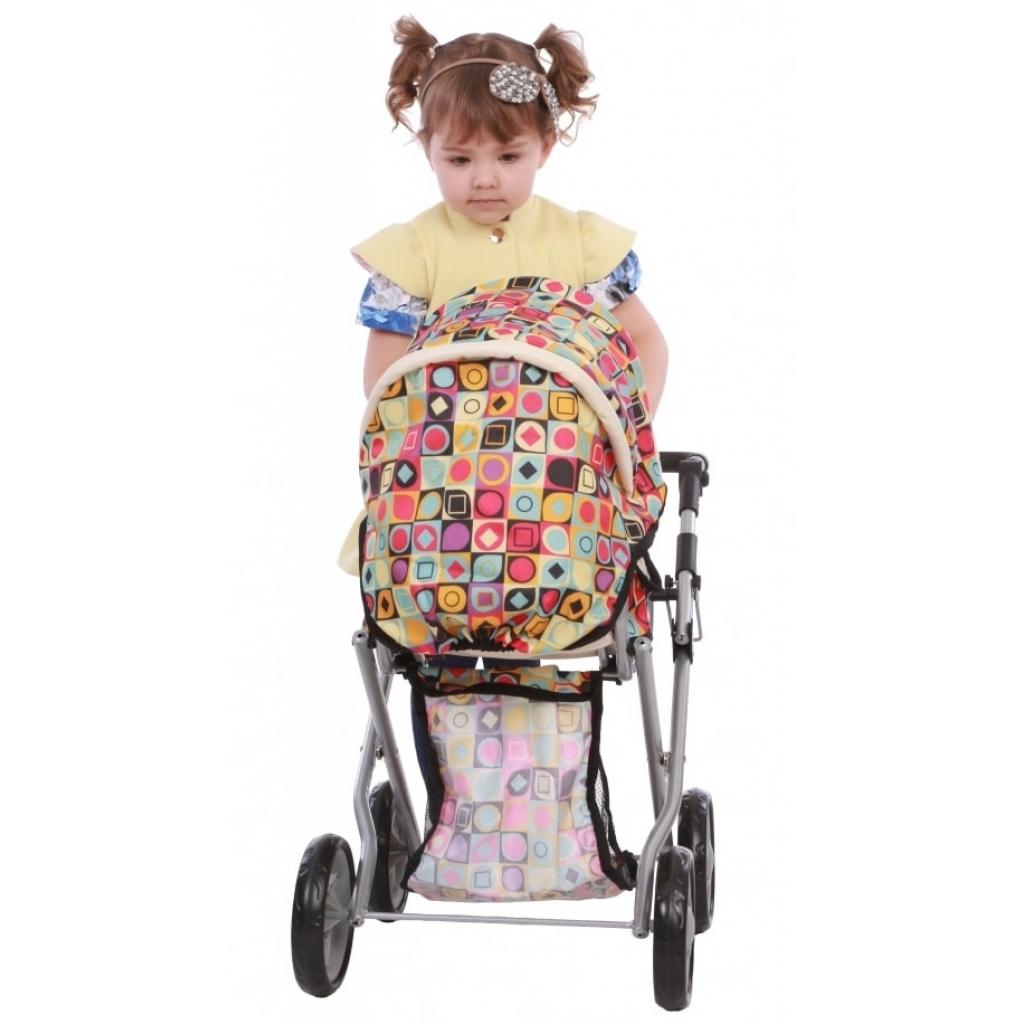 Коляска для ляльок Todsy Mary 2 в 1 з люлькою для ляльки (9346C) - зображення 4