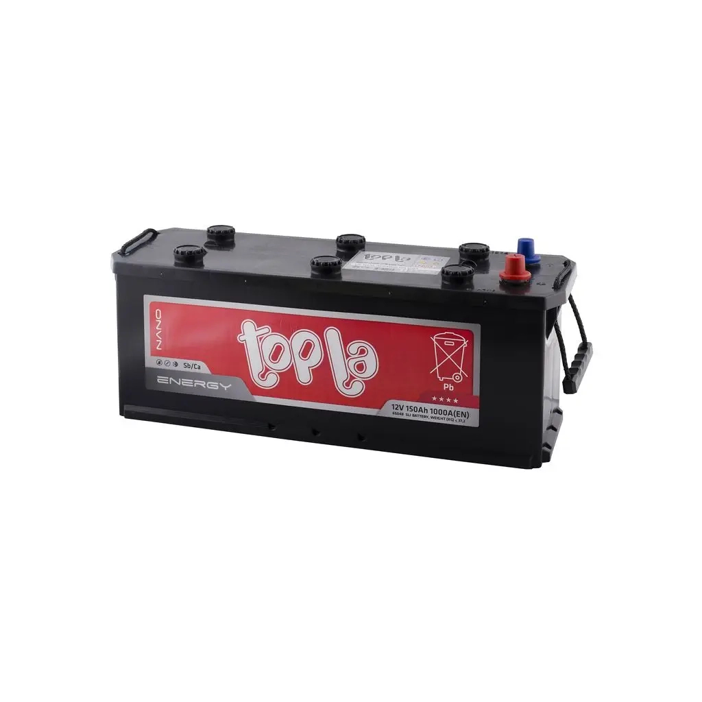 Акумулятор автомобільний Topla 150Ah/12V Energy Truck (164 912) - зображення 2