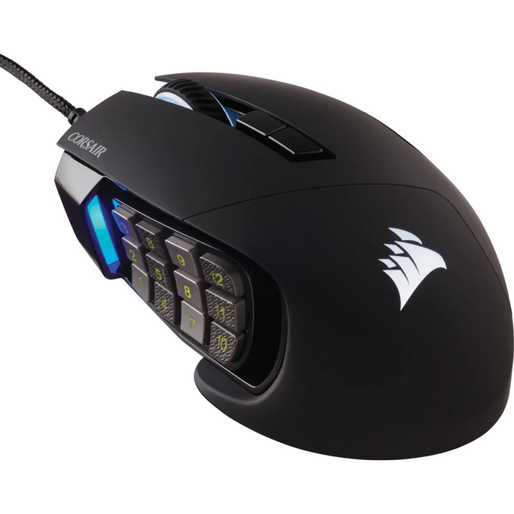 Мишка Corsair Scimitar RGB Elite USB Black (CH-9304211-EU) - зображення 2