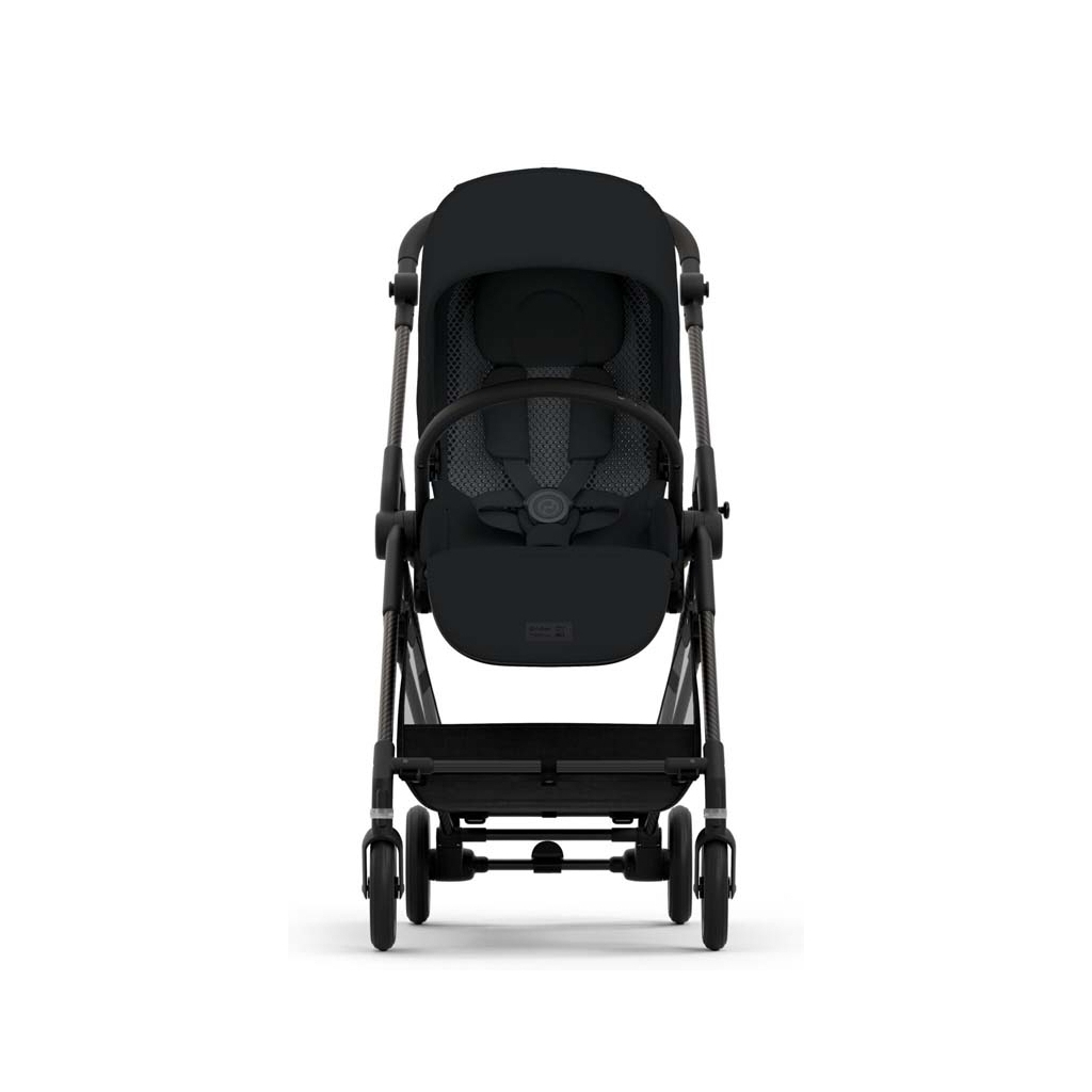 Коляска Cybex Melio Carbon Moon Black (з бампером) (522002639) - зображення 2