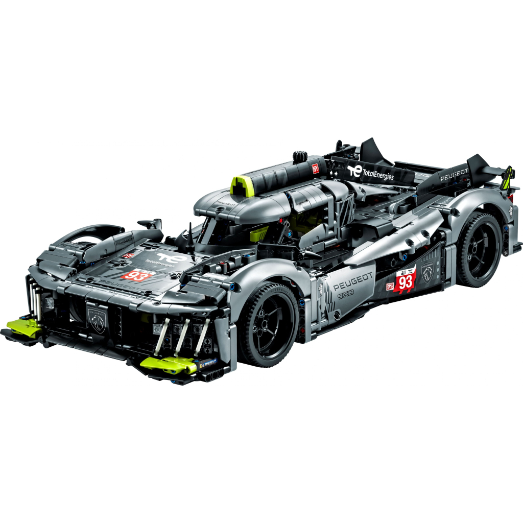 Конструктор LEGO Technic Peugeot 9X8 24H Le Mans Hybrid Hypercar 1775 деталей (42156) - зображення 2