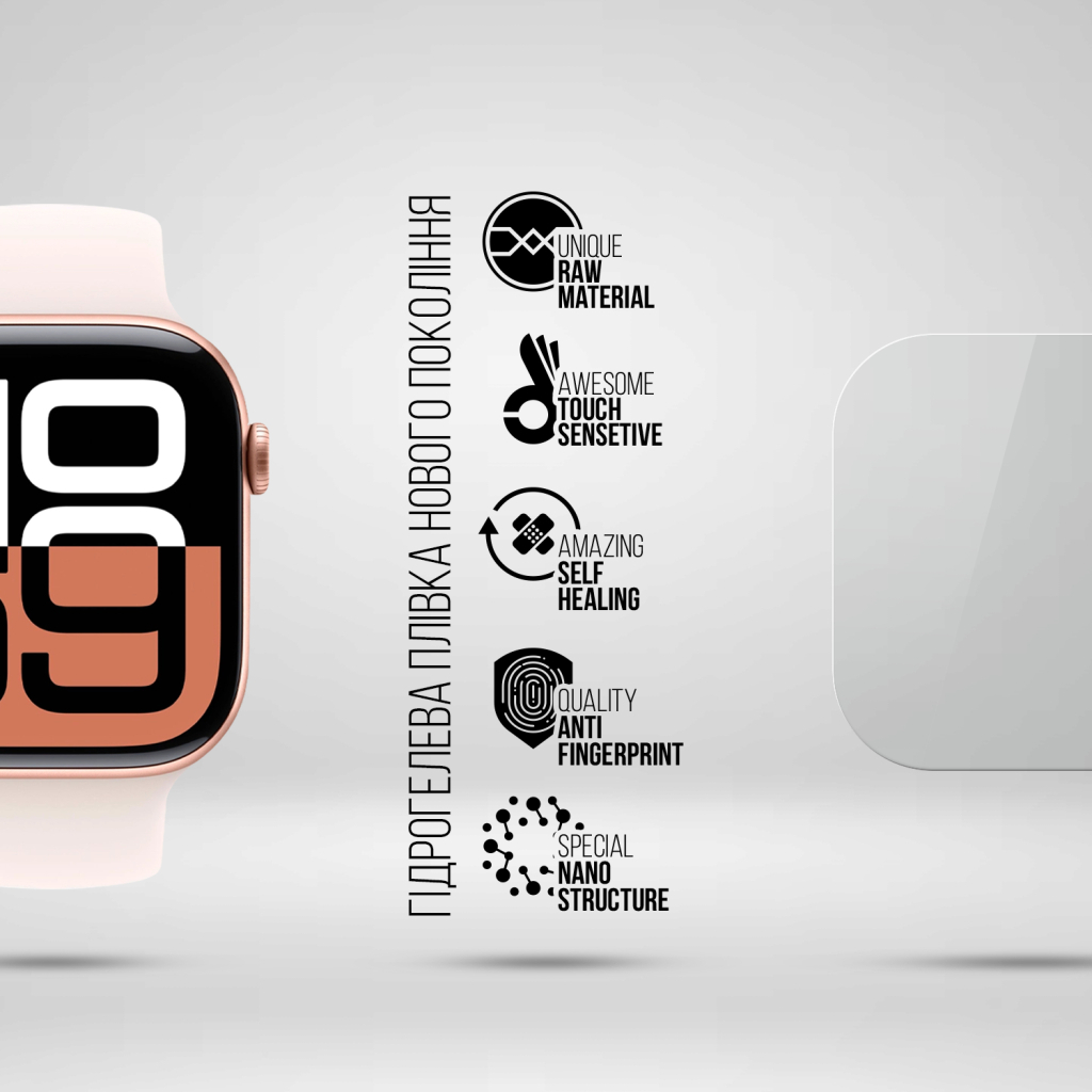 Плівка захисна Armorstandart Apple Watch 10 46mm 6 pcs (ARM81142) - зображення 2