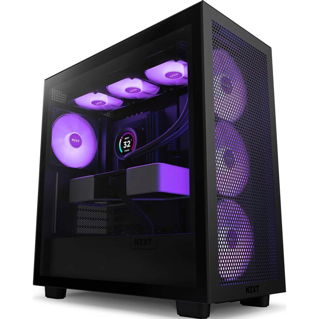 Корпус NZXT H7 Flow RGB 2023 Edition (CM-H71FB-R1) - зображення 9