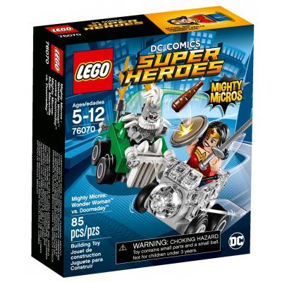 Конструктор LEGO Super Heroes Mighty Micros Чудо-жінка проти Думсдея (76070) - зображення 1