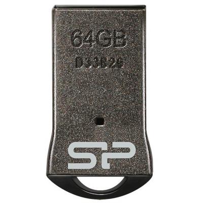 USB флеш накопичувач Silicon Power 64GB Touch T01 Black USB 2.0 (SP064GBUF2T01V3K) - зображення 1