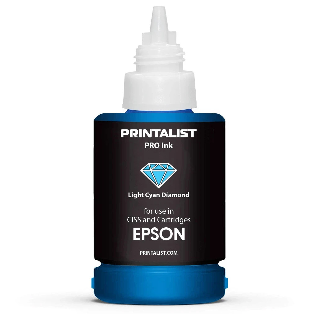 Чорнило Printalist Epson 140г Light Cyan (PL-INK-EPSON-LC) - зображення 2