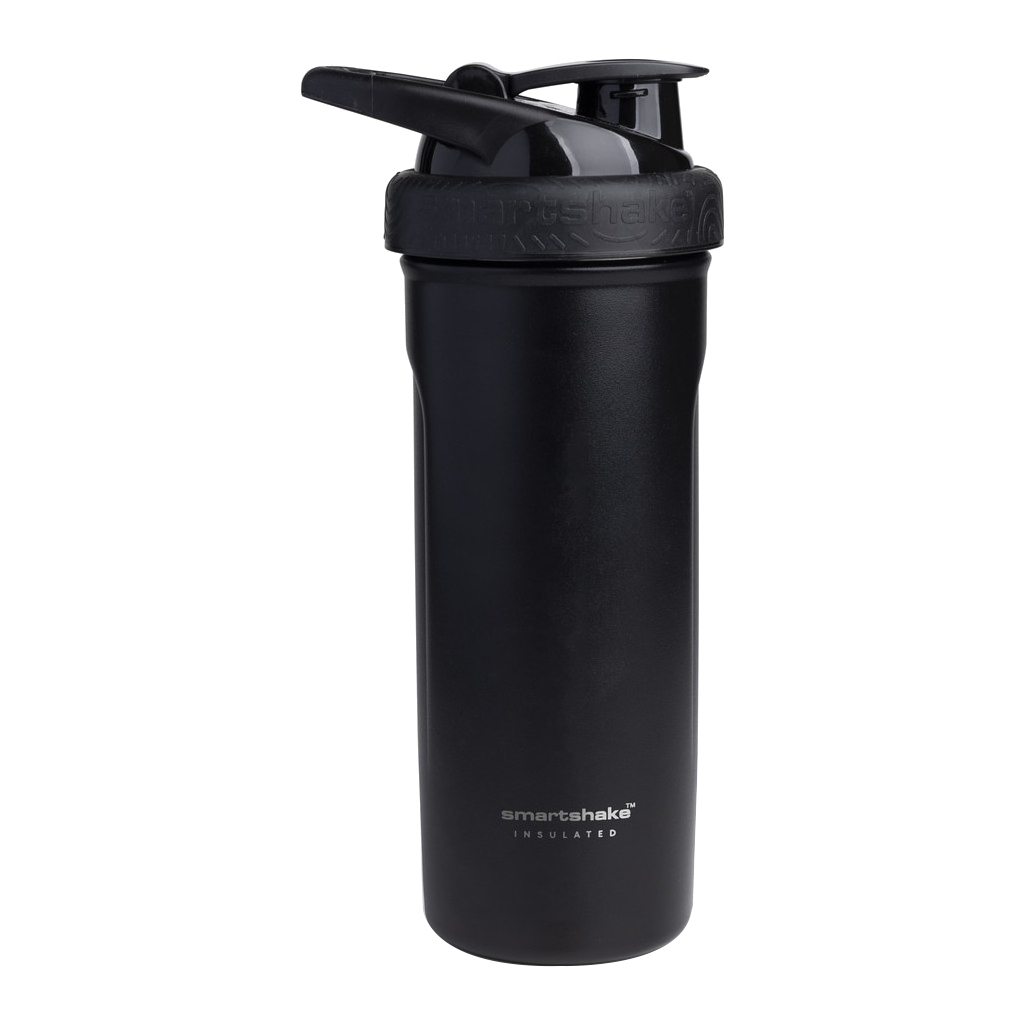 Шейкер спортивний SmartShake Insulated Steel 750ml Black (11152001) - зображення 1