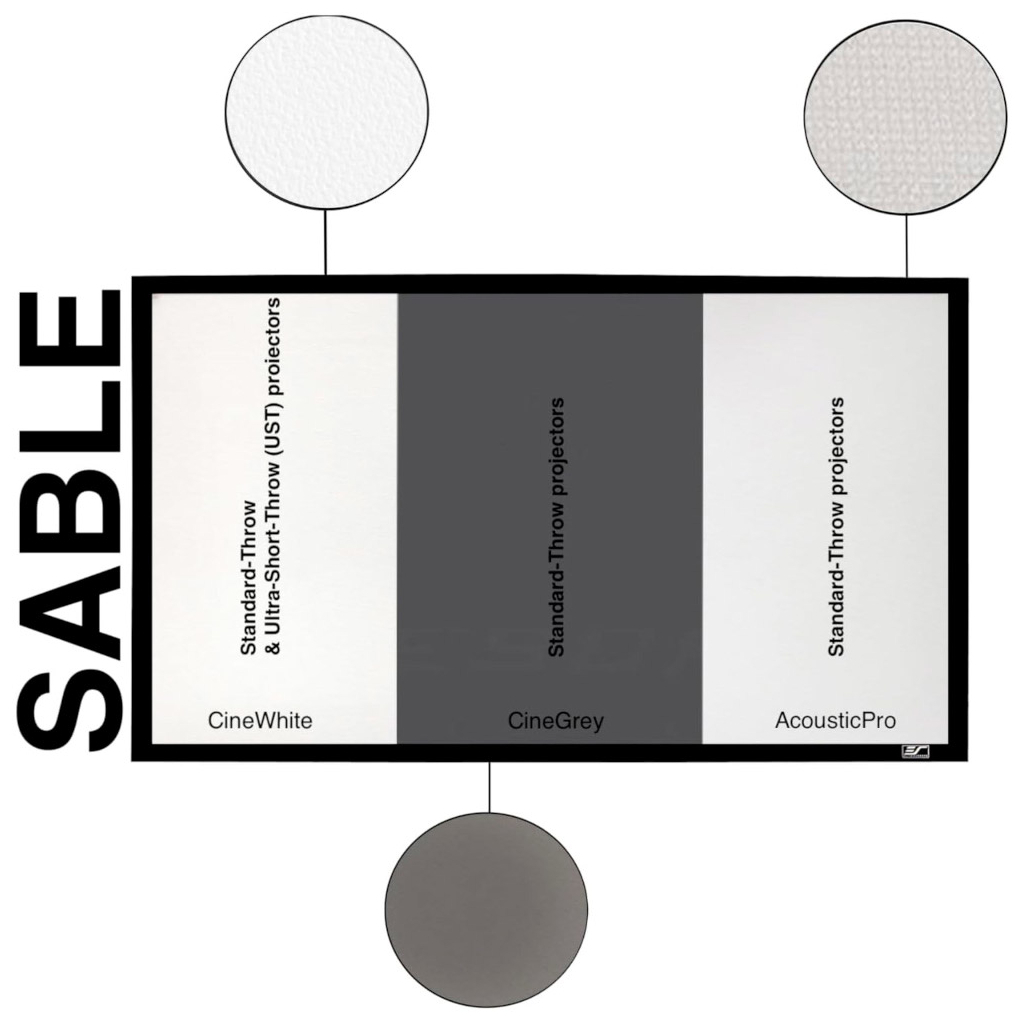 Проекційний екран Elite Screens ER150WH1 - зображення 5