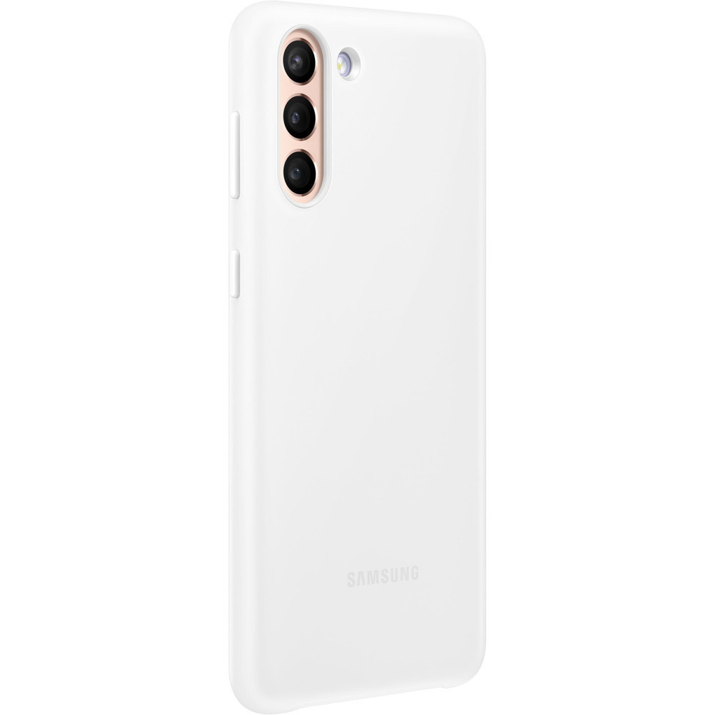 Чохол до мобільного телефона Samsung Smart LED Cover Samsung Galaxy S21+ White (EF-KG996CWEGRU) - зображення 2