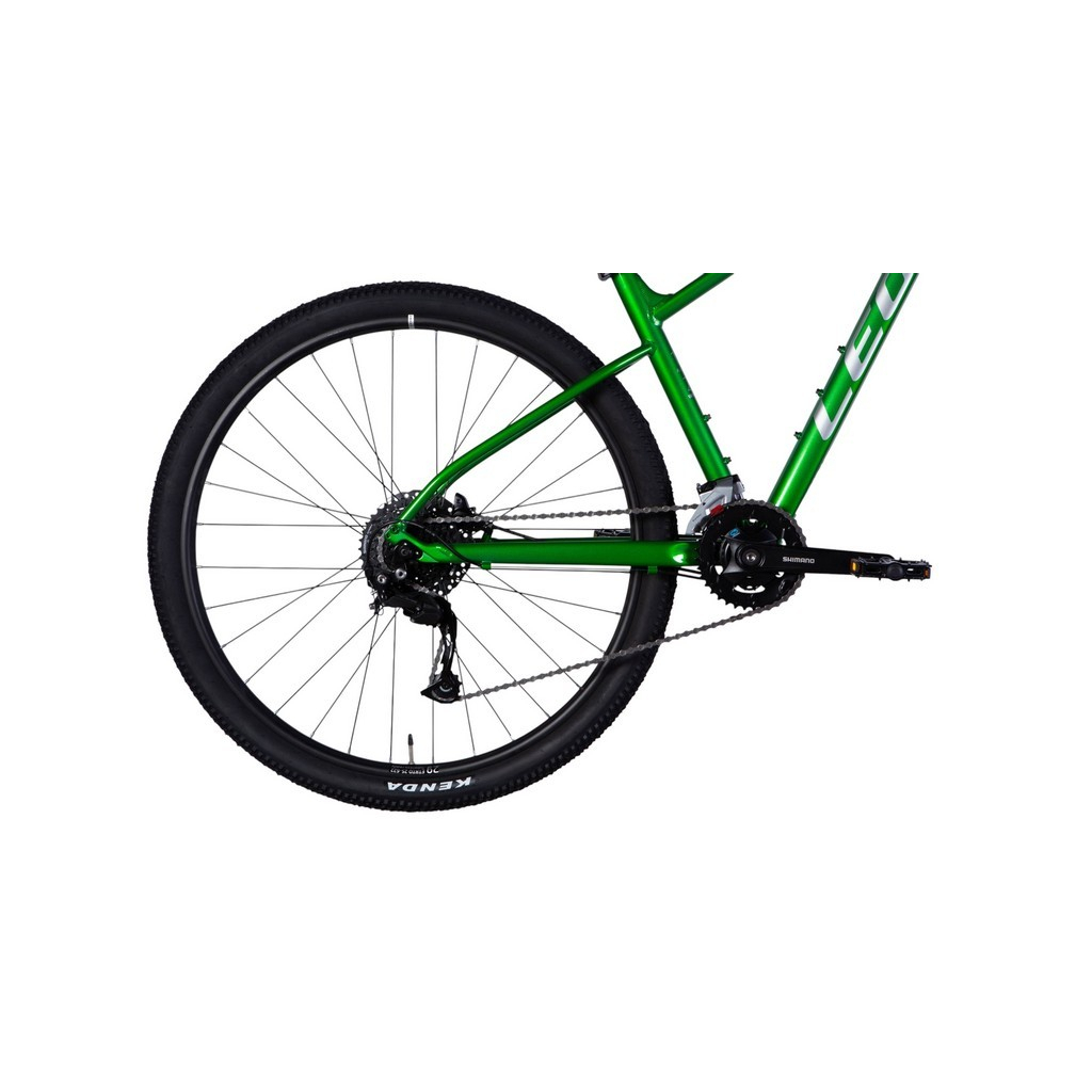 Велосипед Leon 29" TN 80 HDD рама-17" AL 2025 чорний з зеленим (OPS-LN-29-233) - зображення 6