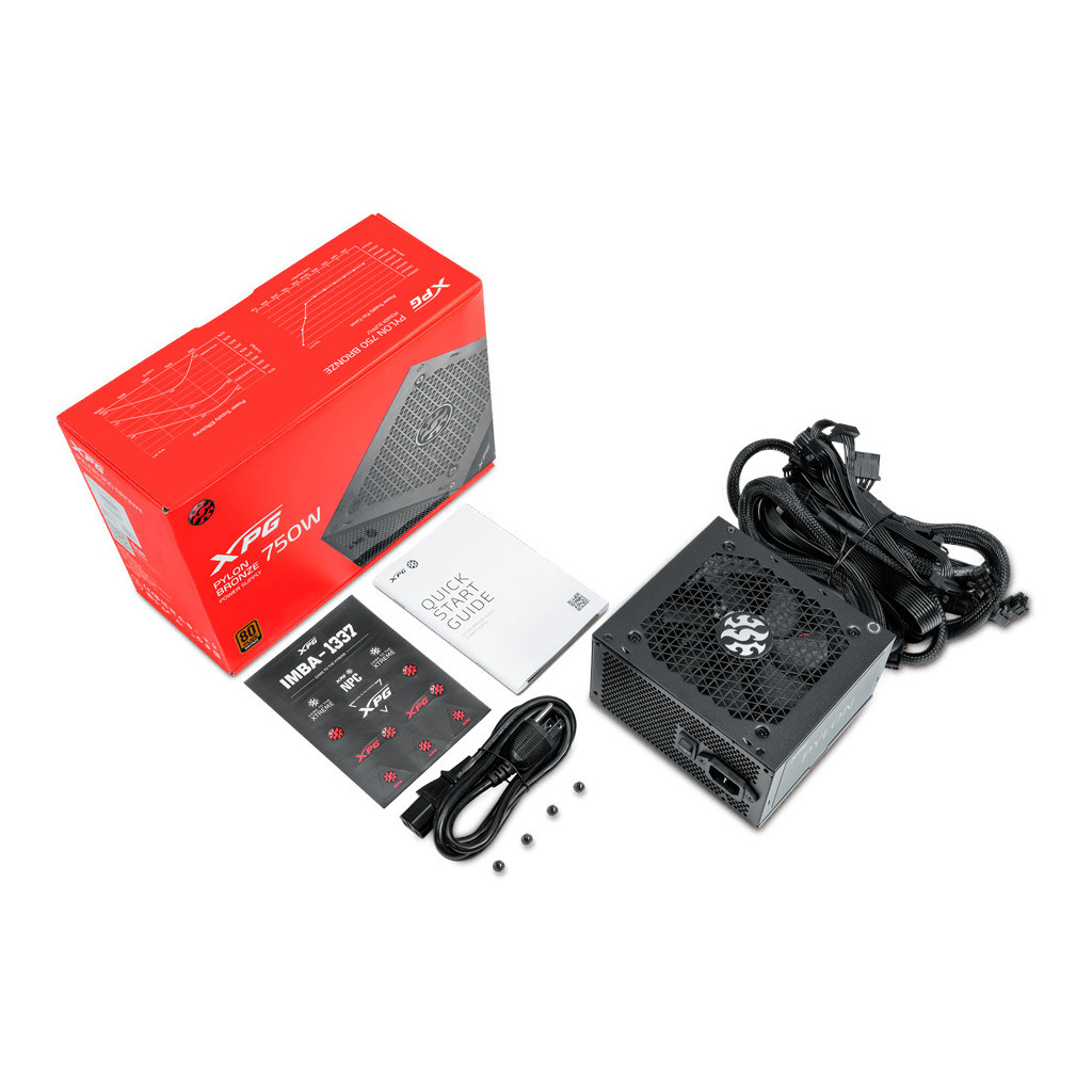 Блок живлення ADATA 750W (PYLON750B-BKCEU) - зображення 7