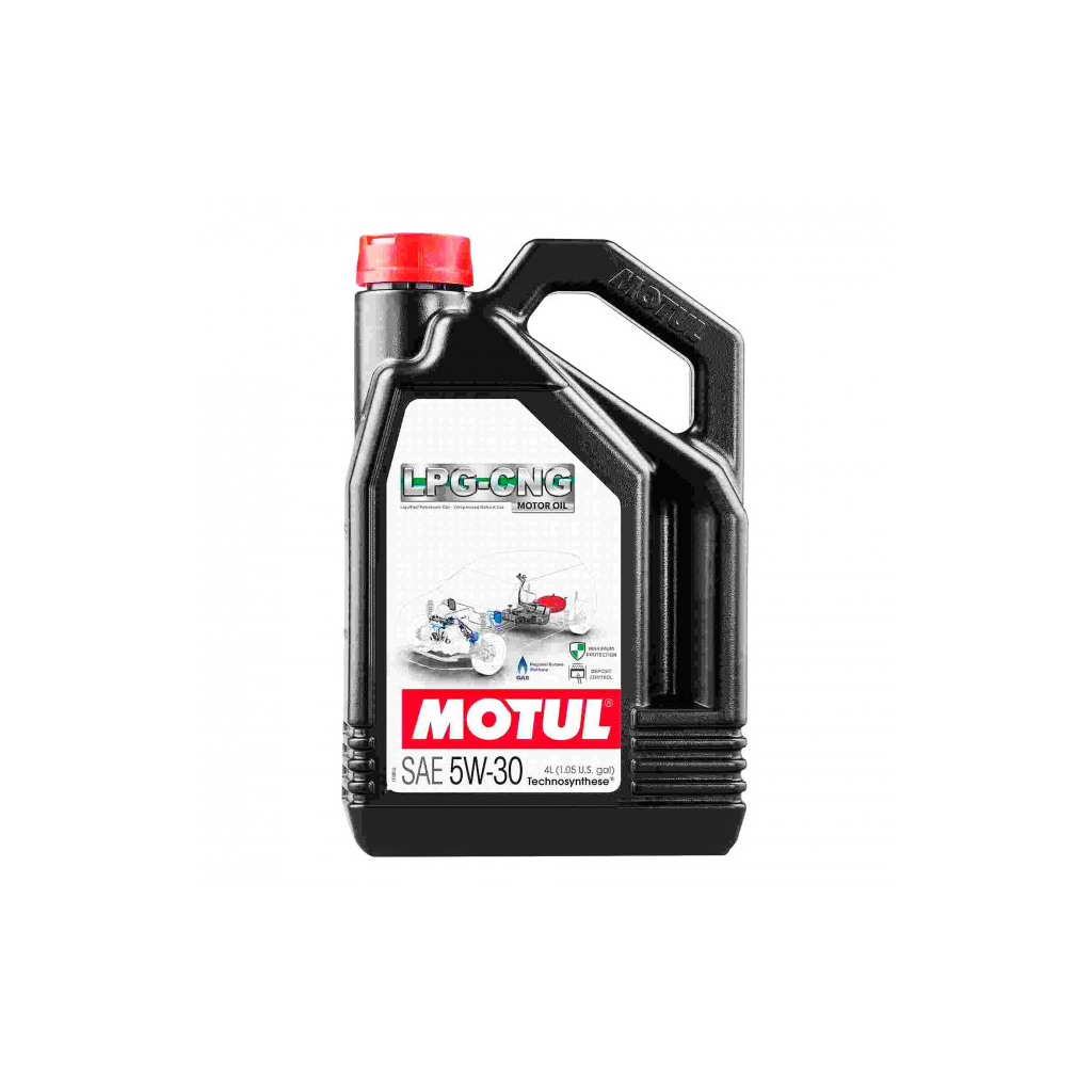 Моторна олива MOTUL LPG-CNG 5W-30 4л (854554) - изображение 1