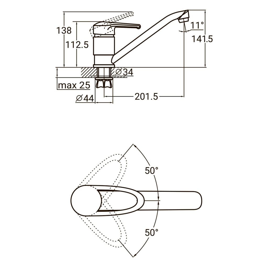 Змішувач AQUATICA MD-1B241C - зображення 3