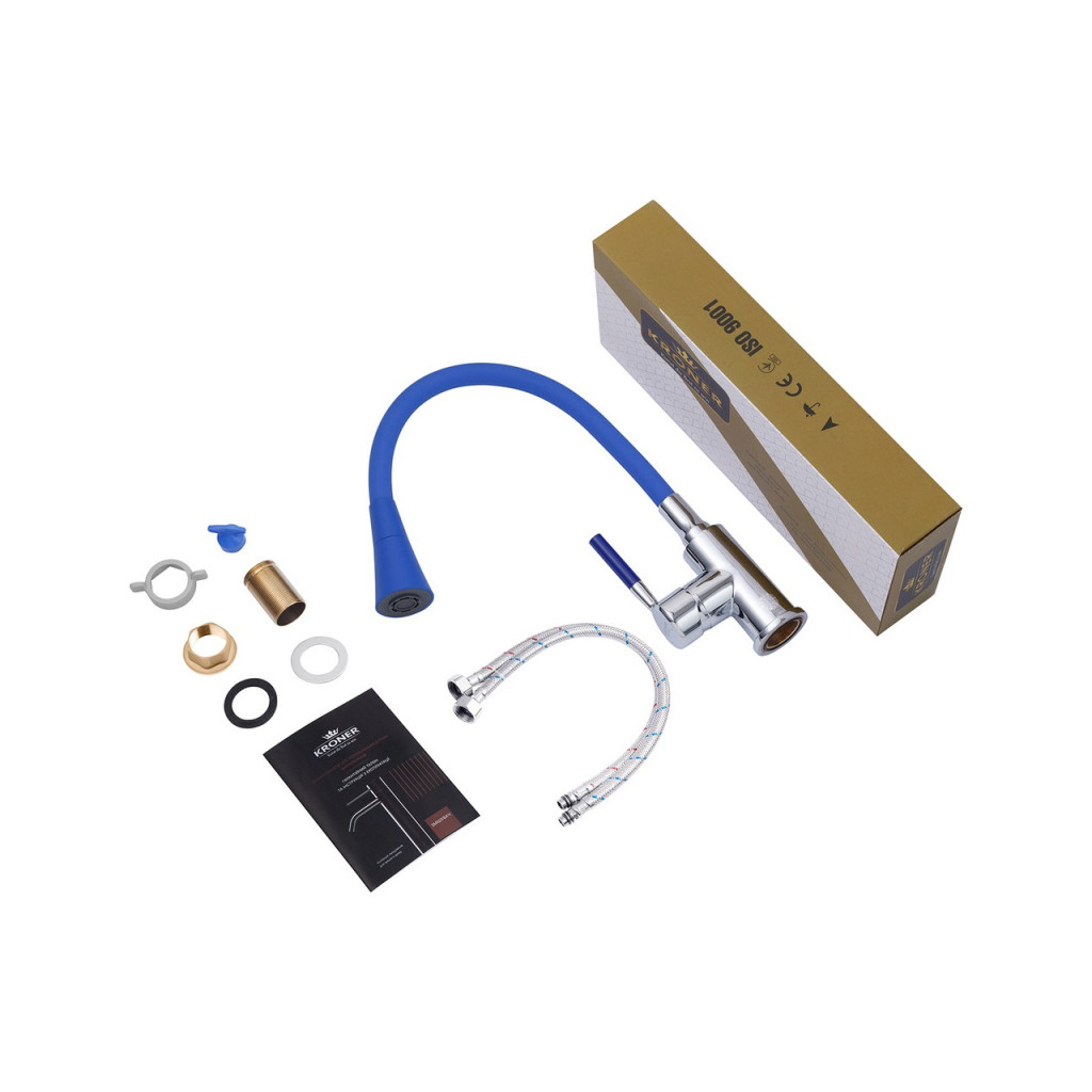 Змішувач Kroner Kuche-C132BLE - зображення 8