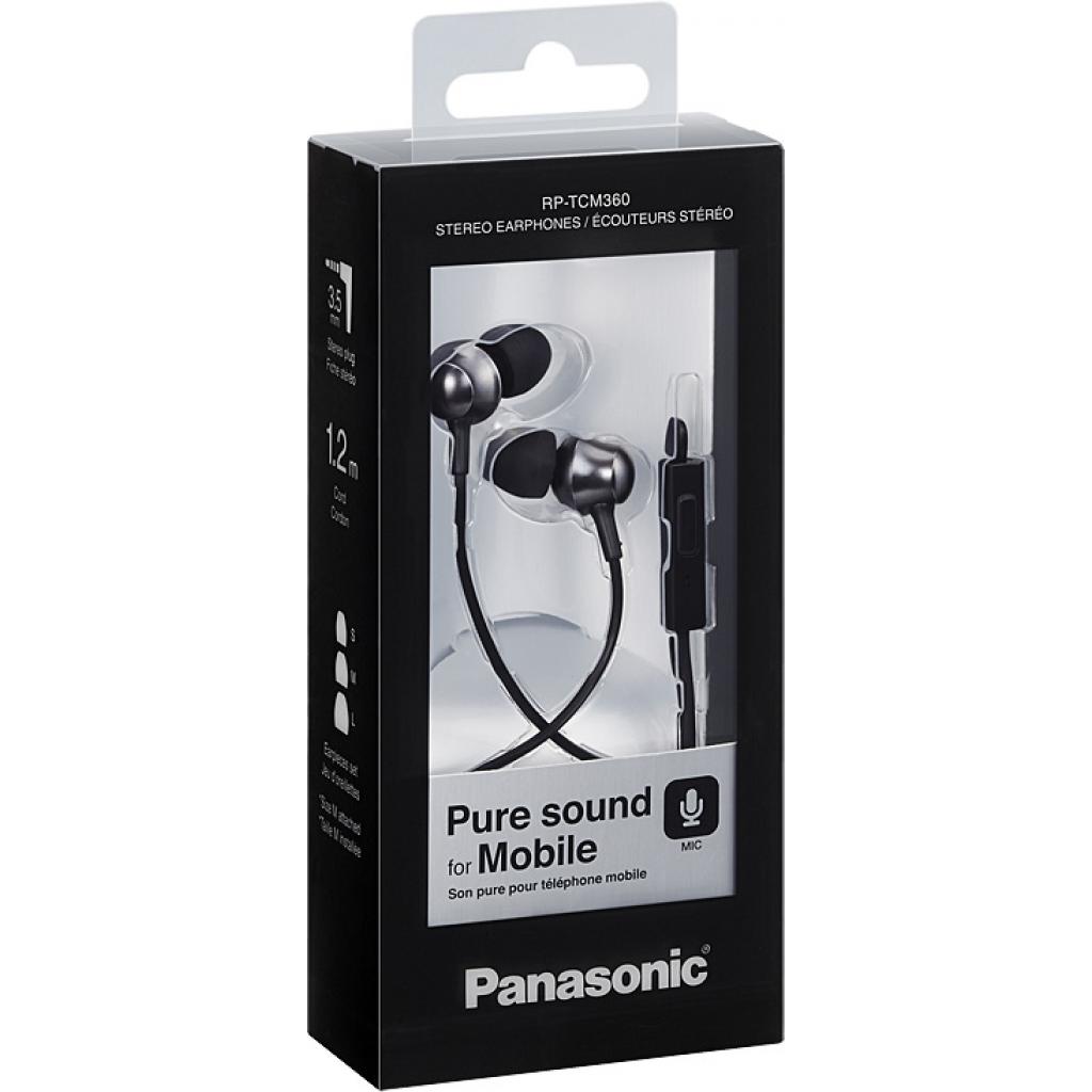 Навушники Panasonic RP-TCM360GCK - зображення 2