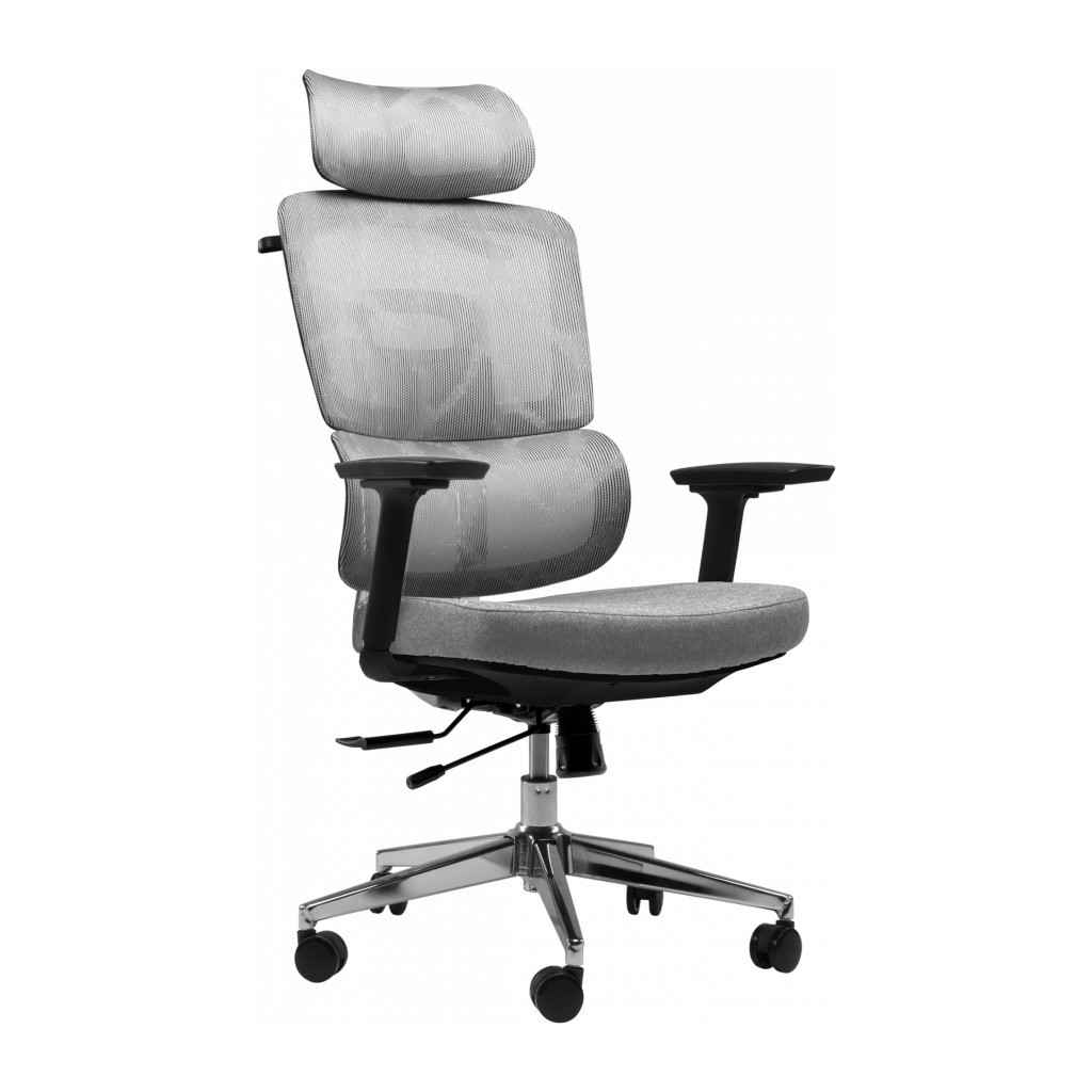 Офісне крісло GT Racer B-530L Gray - зображення 1