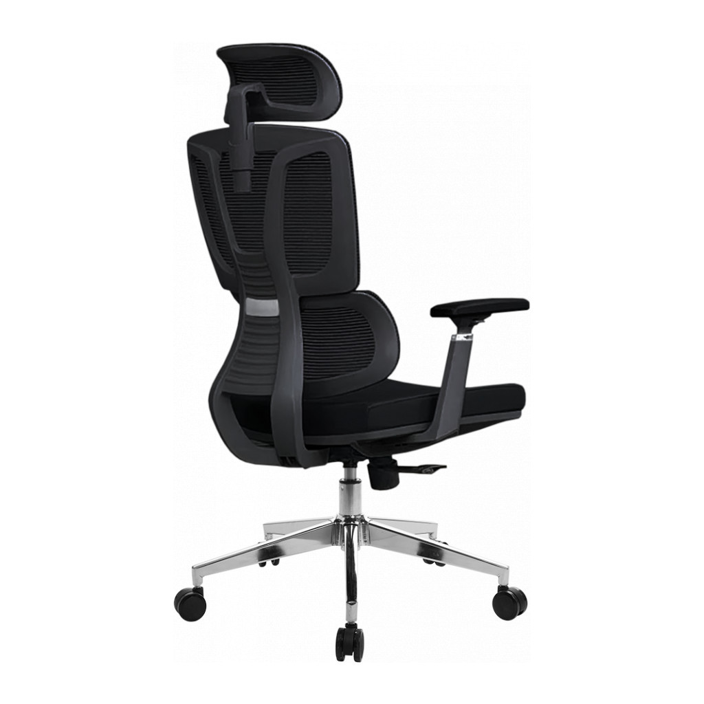 Офісне крісло GT Racer B-121A Black - зображення 4