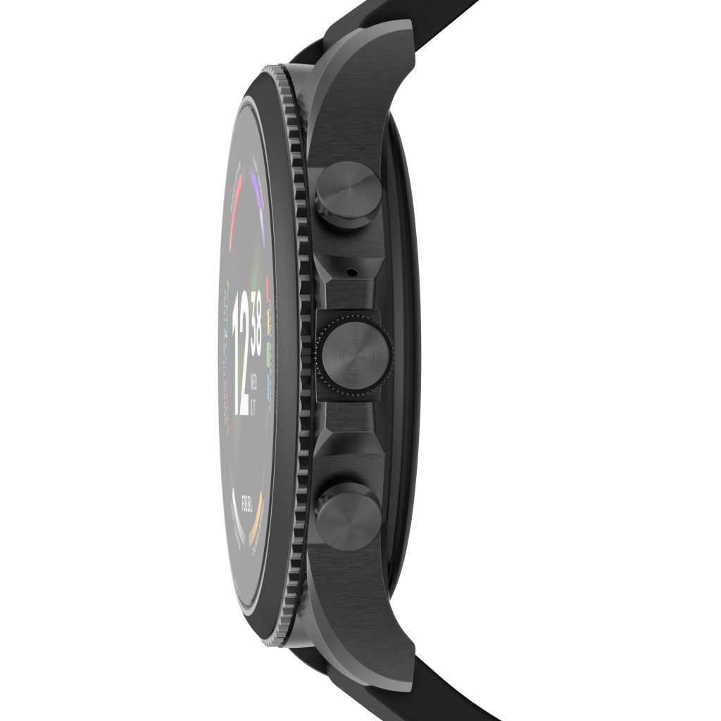 Смарт-годинник Fossil Gen 6 Black Silicone (FTW4061) - зображення 9